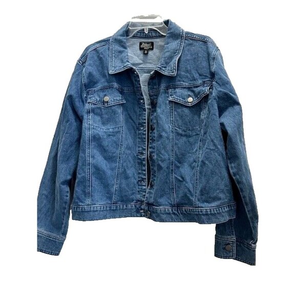 Abbott Elementary Volume 1 Teachers Edition Denim Jean Jacket 2X Plus Size NWT - Picture 1 of 16